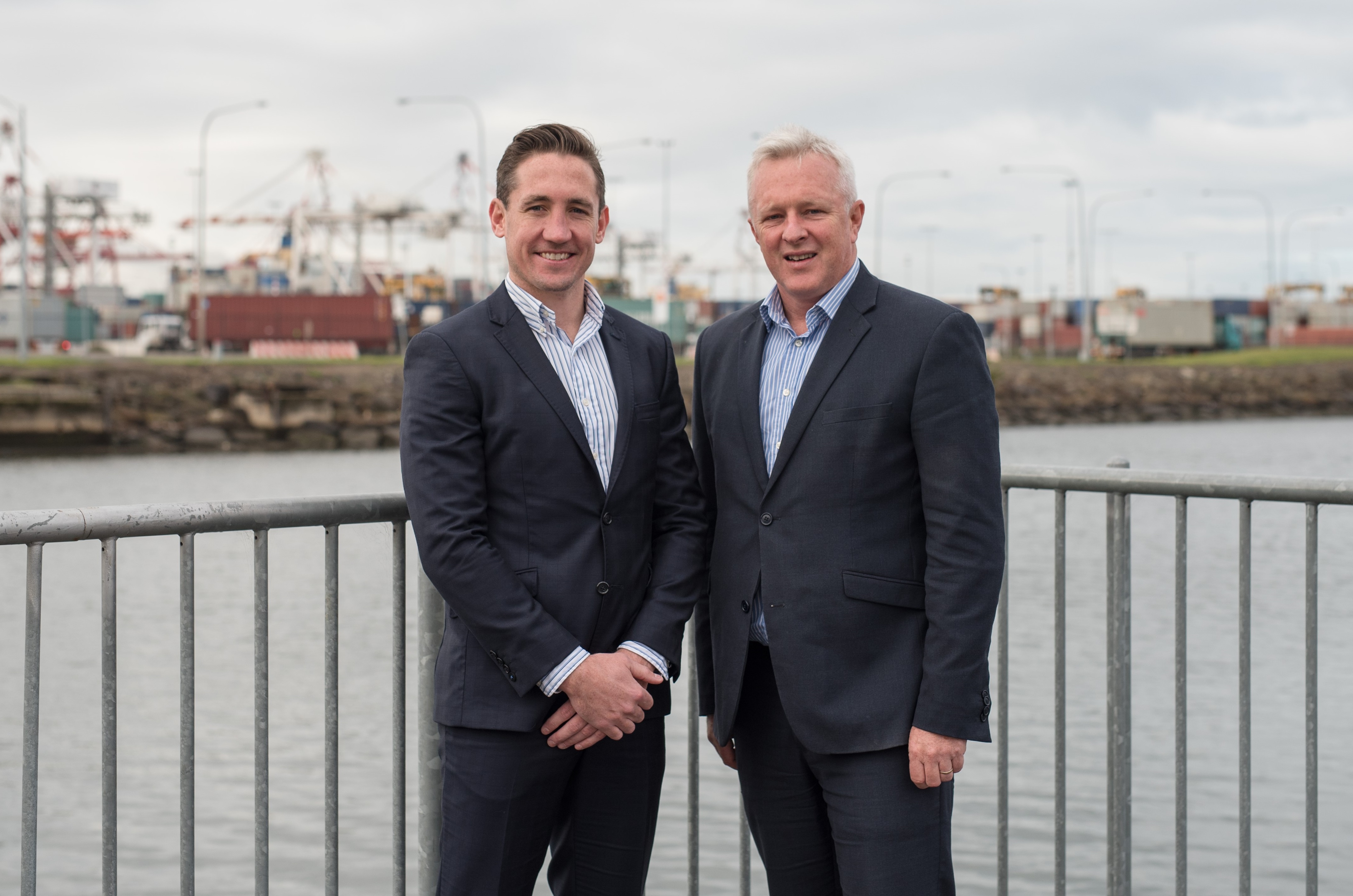 George Garth, Pro Kinetics General Manager and David Ross, Kotahi Chief Executive form strategic partnership to strengthen Australian businesses and trans-Tasman trade.